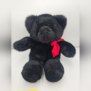 Large Vintage Black Ganz Heritage Collection Teddy Bear
